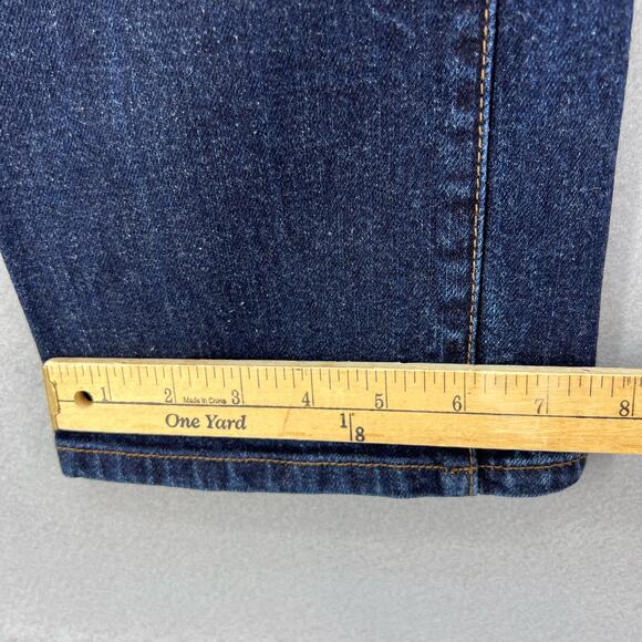 LRL Lauren Jeans Co Women's Size 10 Dark Blue Classic Straight Preppy Normcore - Picture 5 of 13
